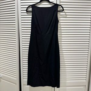 NWT Banana republic black wool dress